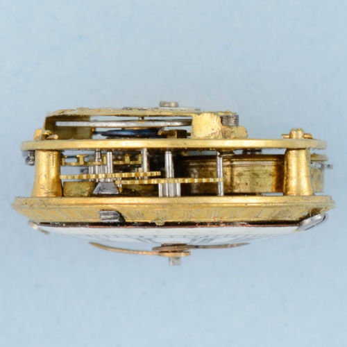 Very Rare Gold & Diamond Set Ring Watch (possibly Smallest Known Fusee Watch) - Image 10 of 11