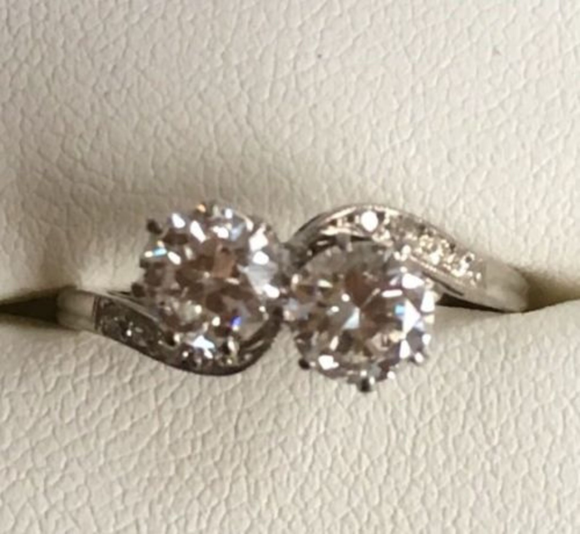 Antique Diamond Ring Art Deco Platinum Ring