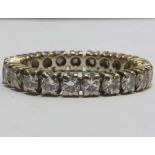 Antique 18ct Gold Diamond Eternity Ring