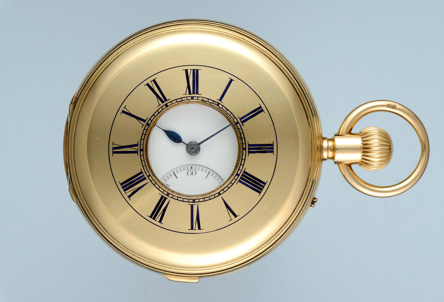 English Minute Repeating Gold Half Hunting Cased Pocket Watch - Image 3 of 5