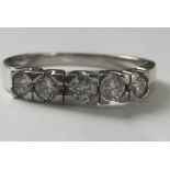 Gold Art Deco Diamond Eternity Ring