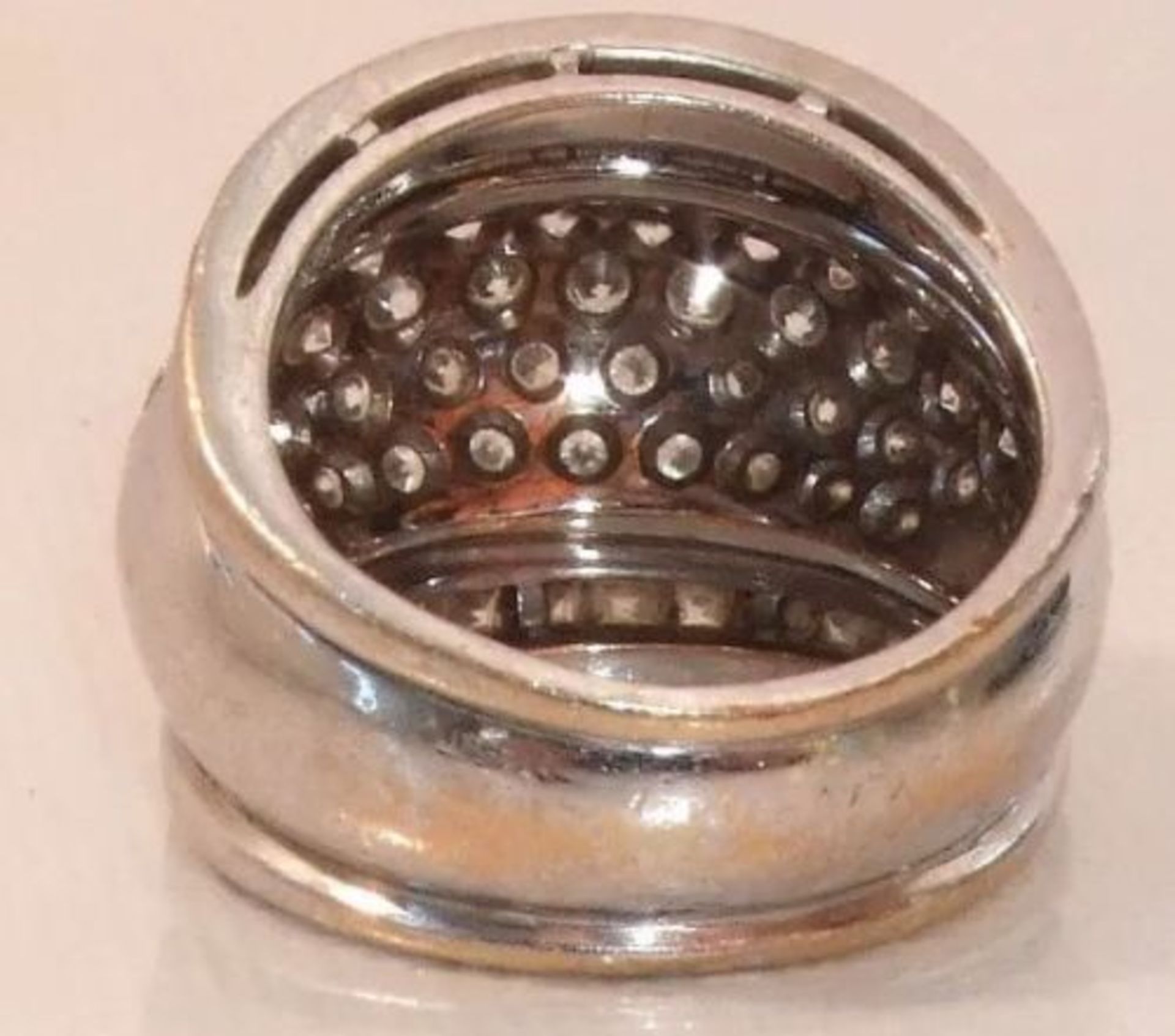 Antique Diamond Gold 3.50ct Art Deco Ring - Image 4 of 6