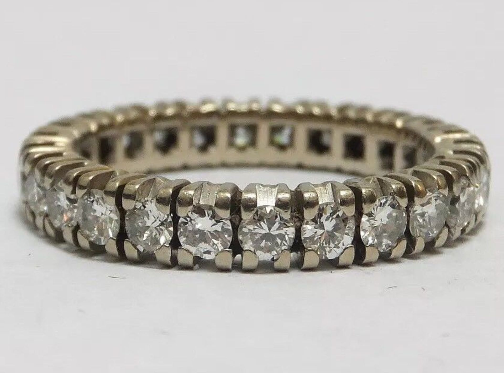 Art Deco 18ct Gold Diamond Eternity Ring