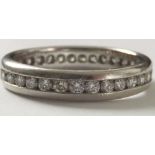 Gold Diamond Eternity Ring 1.20 Carat