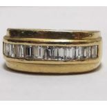 Baguette Diamond 18ct Gold Ring