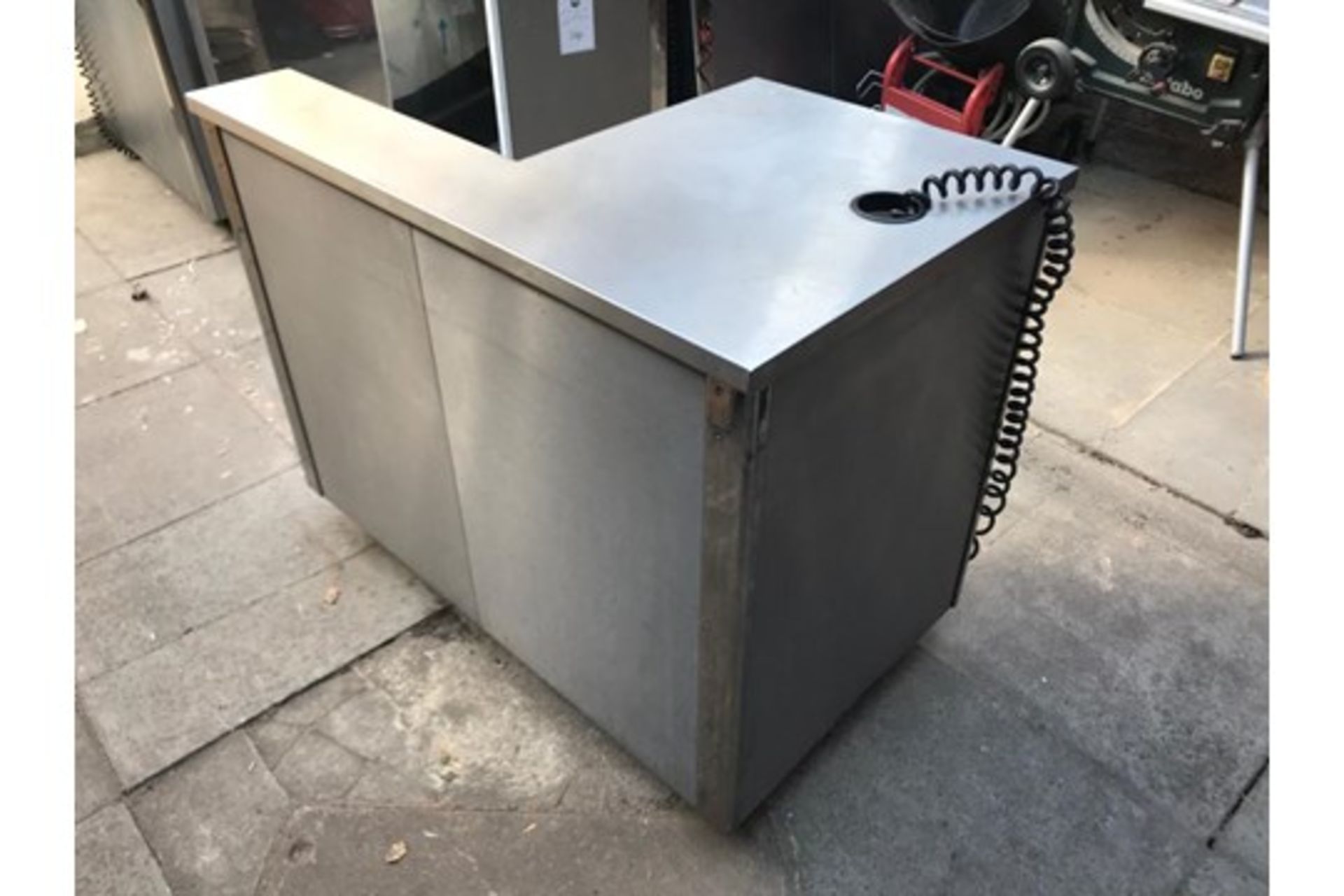 Moffat Left Hand Cash Unit Stainless Steel - NO RESERVE - Image 4 of 4