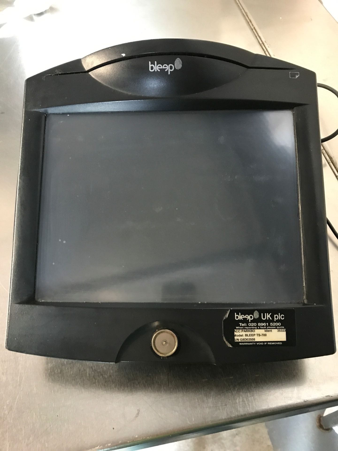 Bleep EPOS Touch Screen Terminal x 2 - NO RESERVE