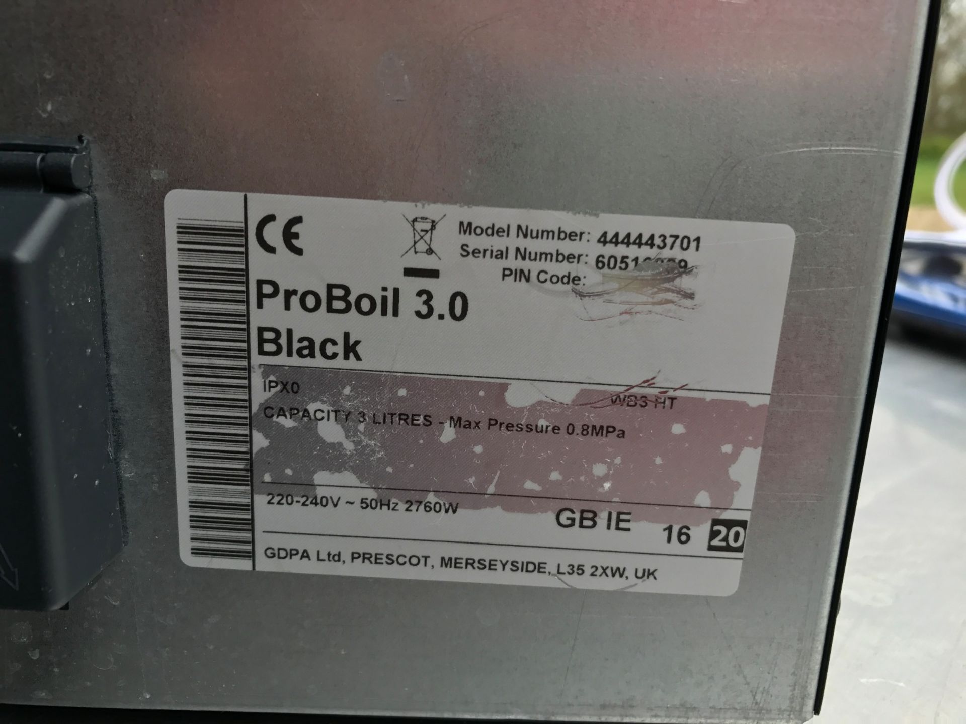 ProBoil 3 Hot Water Boiler - NO RESERVE - Image 2 of 2