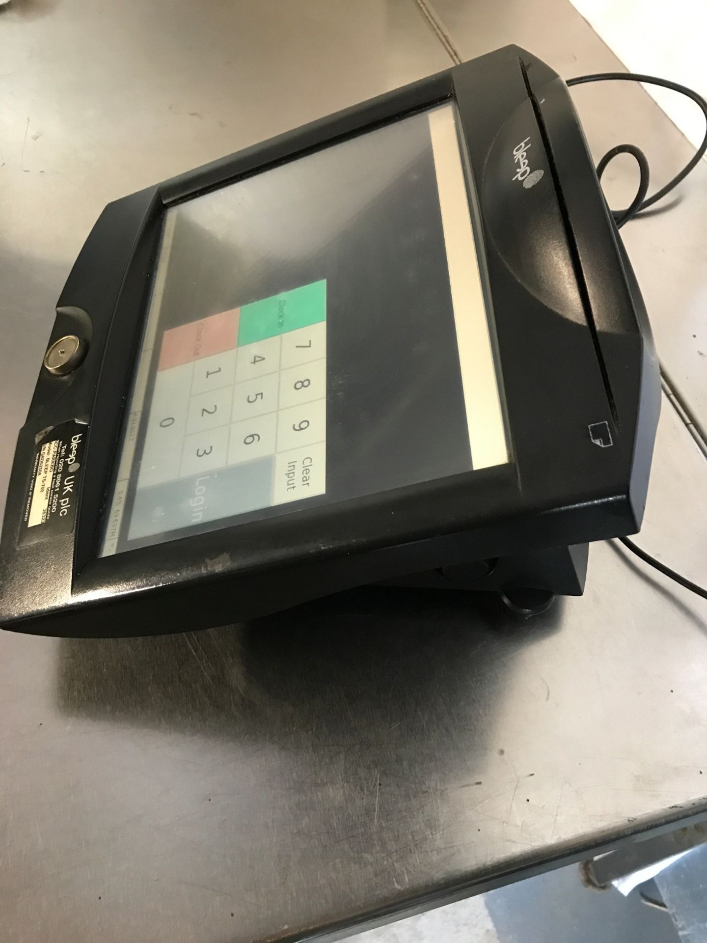 Bleep EPOS Touch Screen Terminal x 2 - NO RESERVE - Image 3 of 6