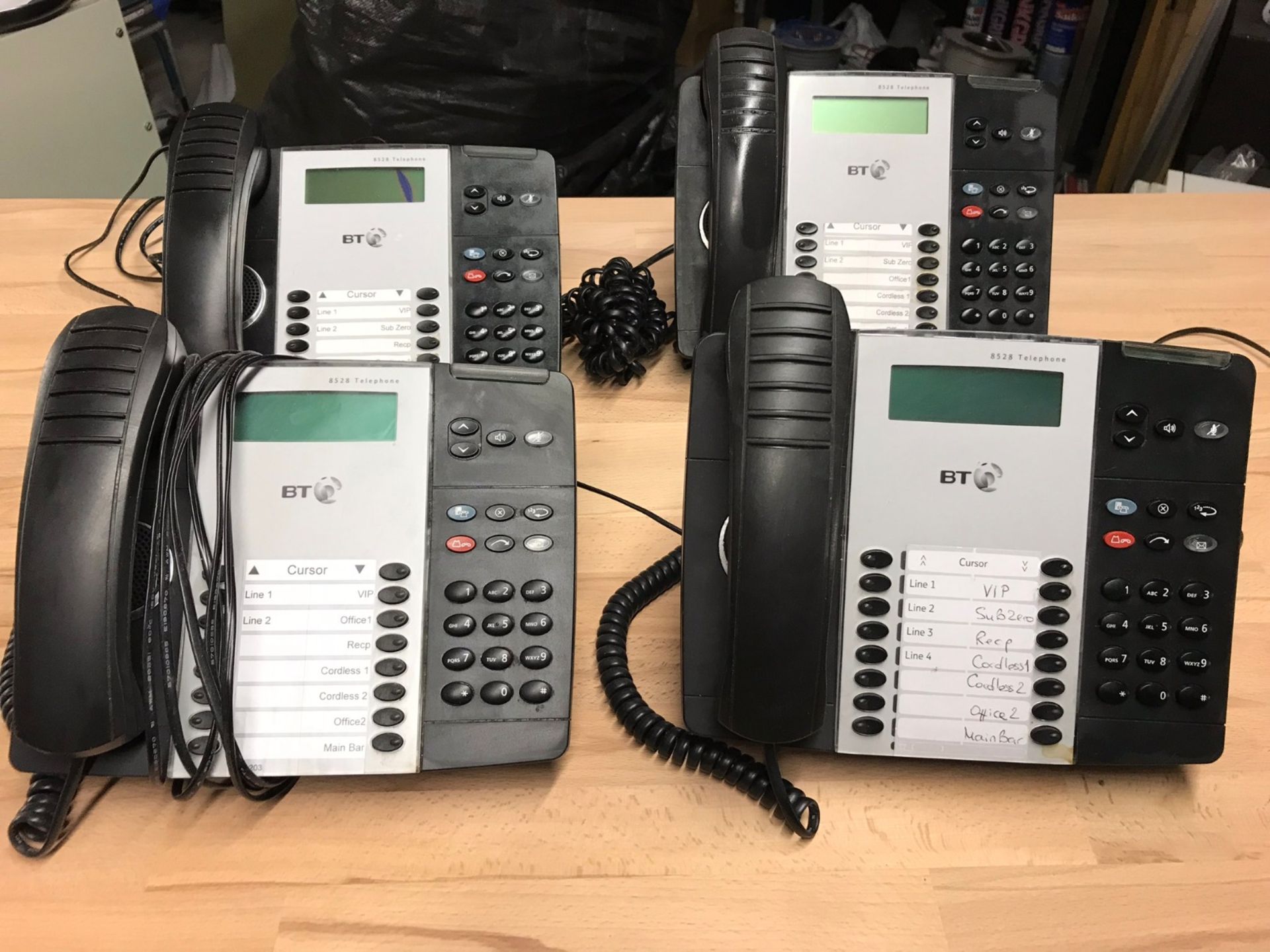 BT8528 Business Phones x 4 - NO RESERVE