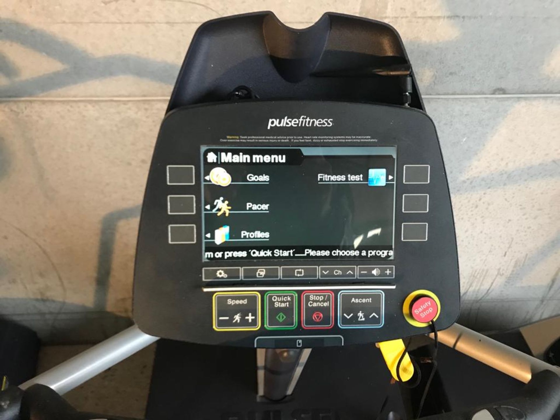 Pulse Fitness Running Machine - Image 2 of 3