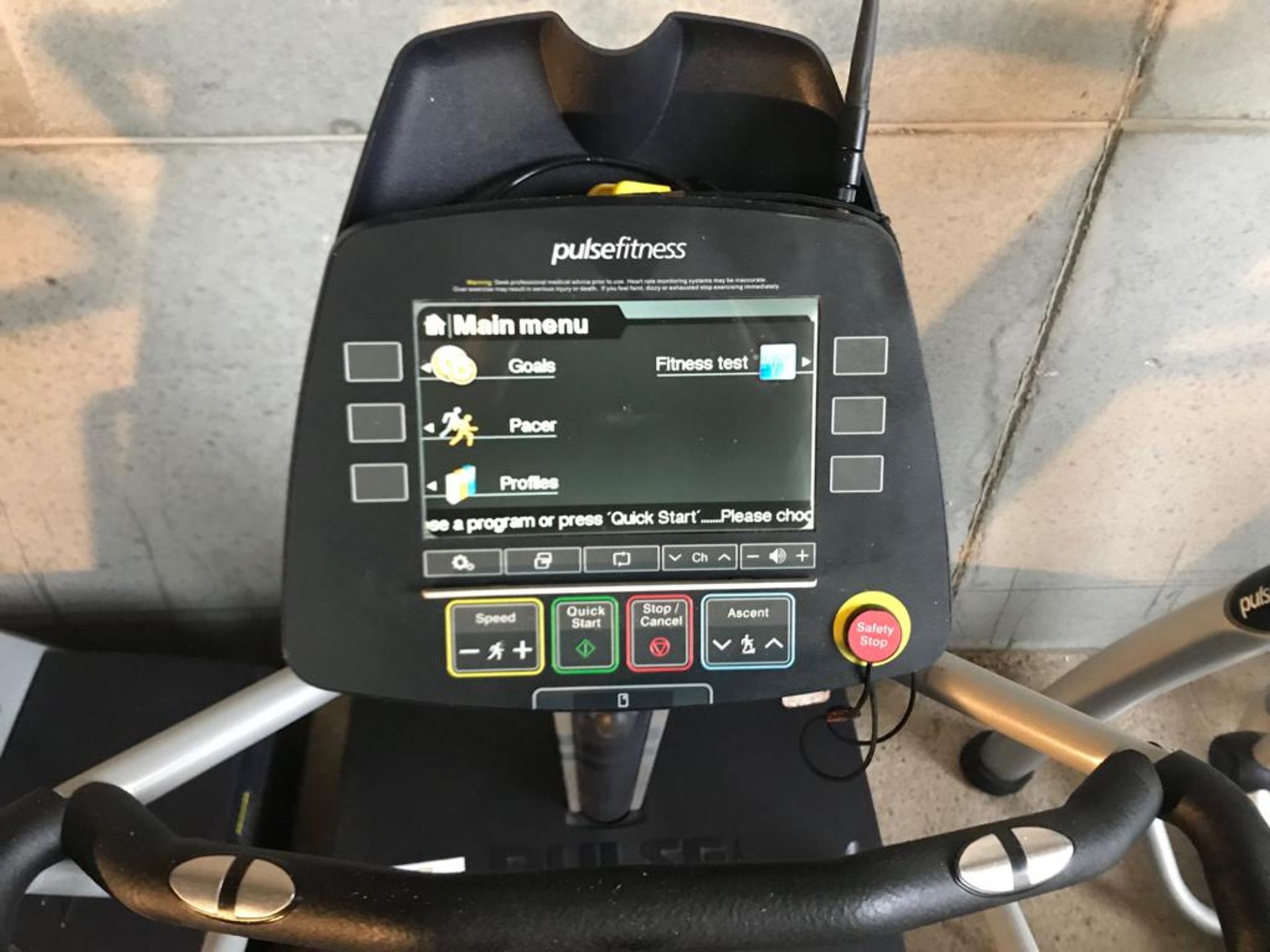 Pulse Fitness Running Machine - Image 2 of 4