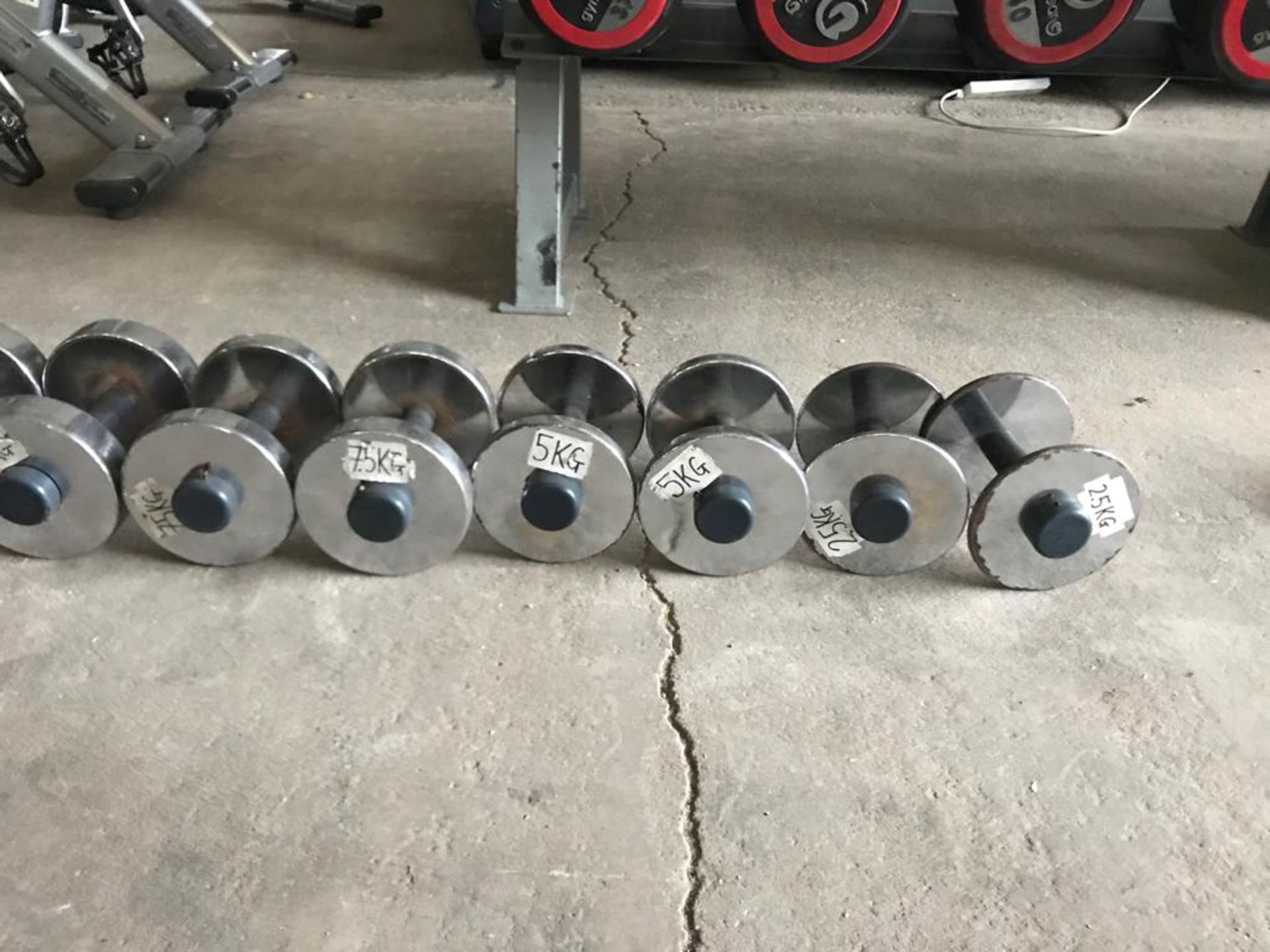 Chrome Dumbbells - Image 2 of 4