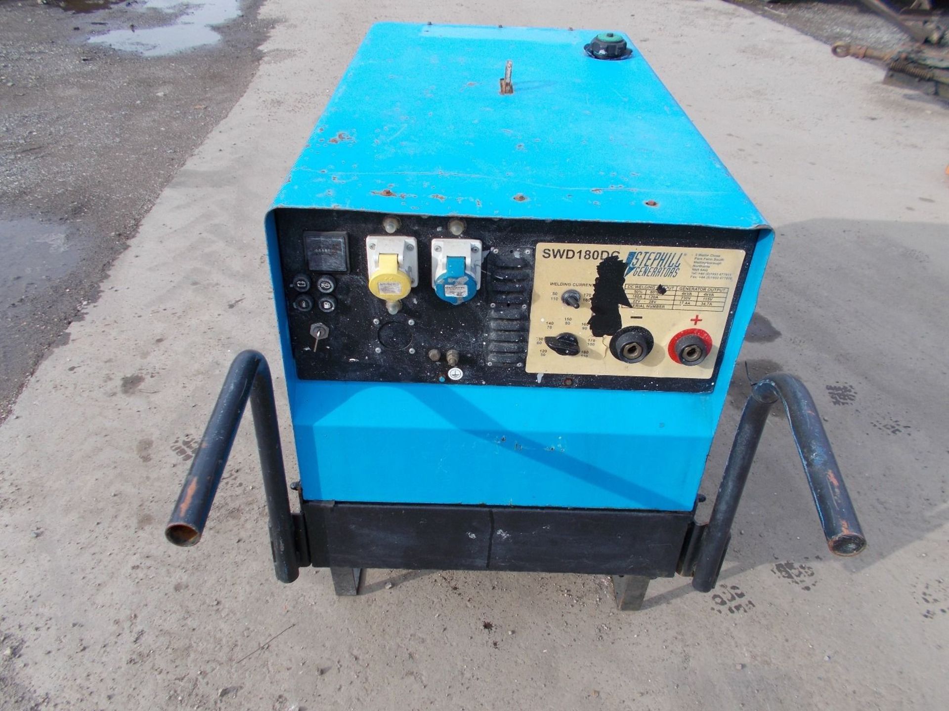 Stephill SDW180DG Generator Welder Diesel 240 110 v 180 amp - Image 3 of 7