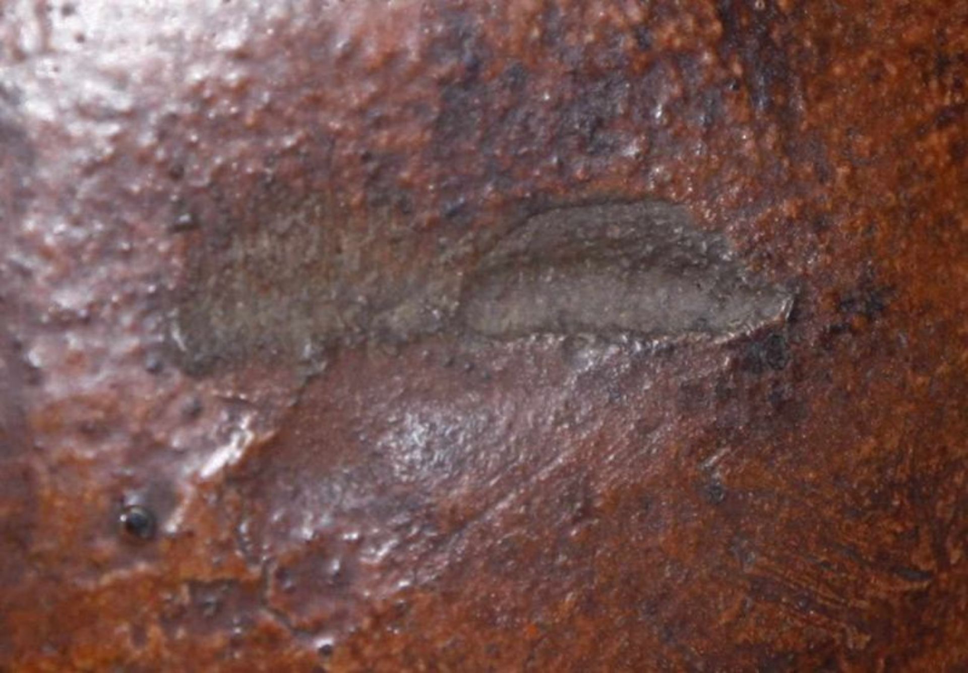Antiker BARTMANN-KRUG, 18. Jhd., braunes salzglasiertes Steinzeug, Höhe 21 cm, Durchmesser 15 cm. - Image 4 of 6