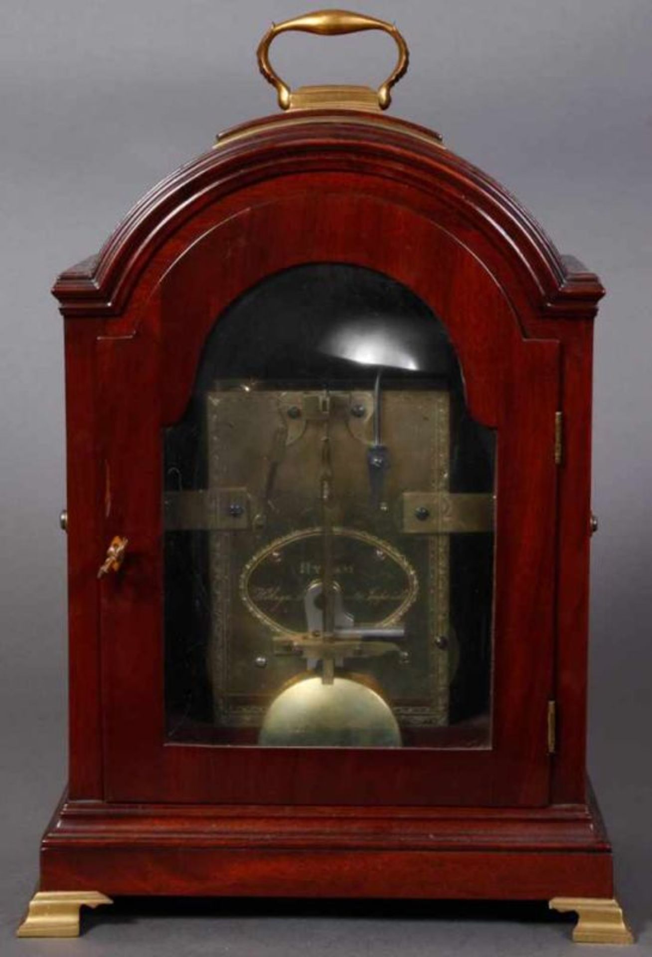 Bracket-Clock des ROBERT HYNAM (England 1735 oder ´37 - 1817 Sankt Petersburg). Er war als Uhrmacher - Image 15 of 16