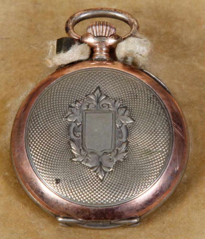 Antike Damentaschenuhr, Silber, in original Etui. Nicht auf Funktion & Vollständigkeit geprüft. - Image 5 of 8