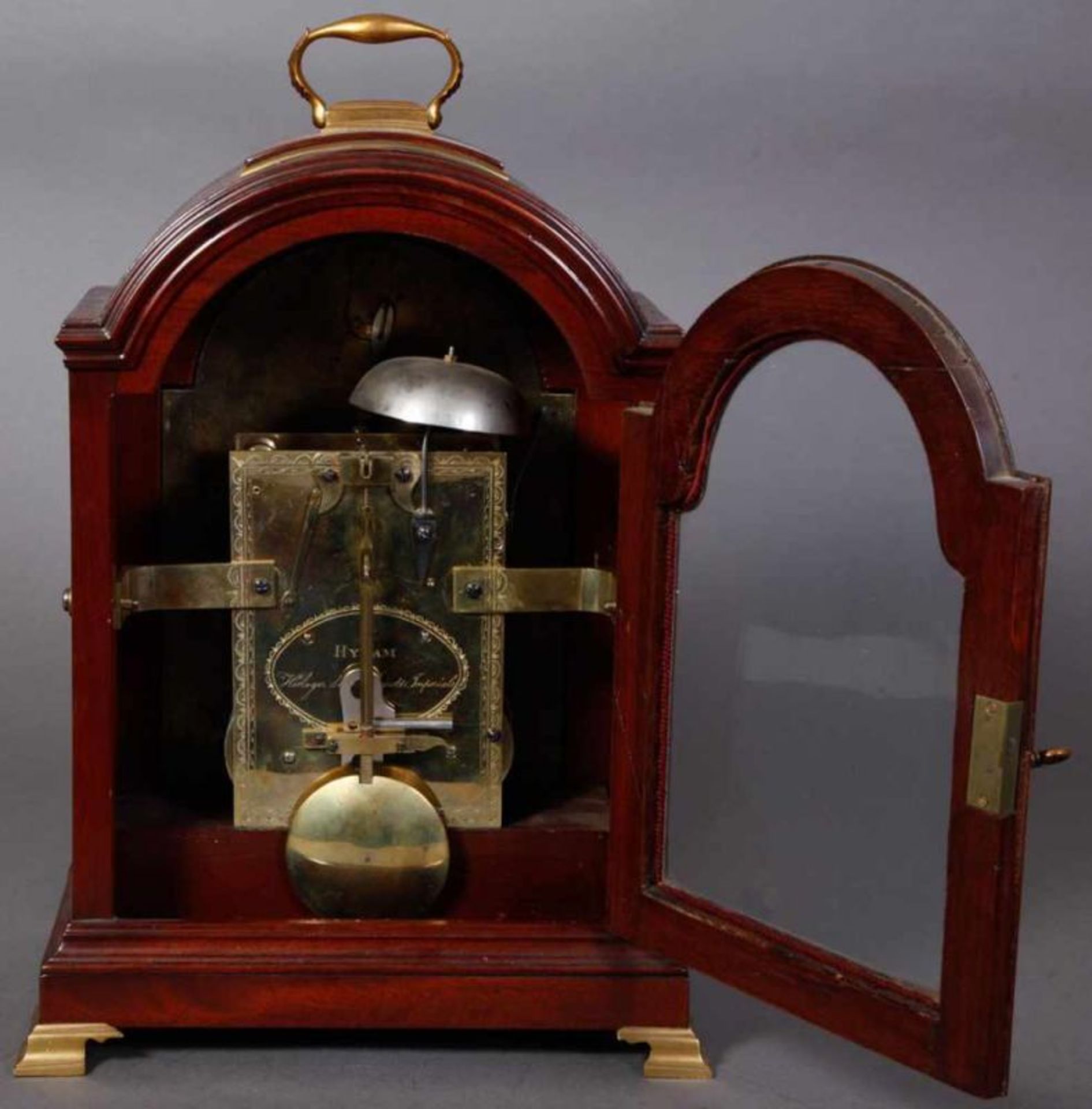 Bracket-Clock des ROBERT HYNAM (England 1735 oder ´37 - 1817 Sankt Petersburg). Er war als Uhrmacher - Image 16 of 16