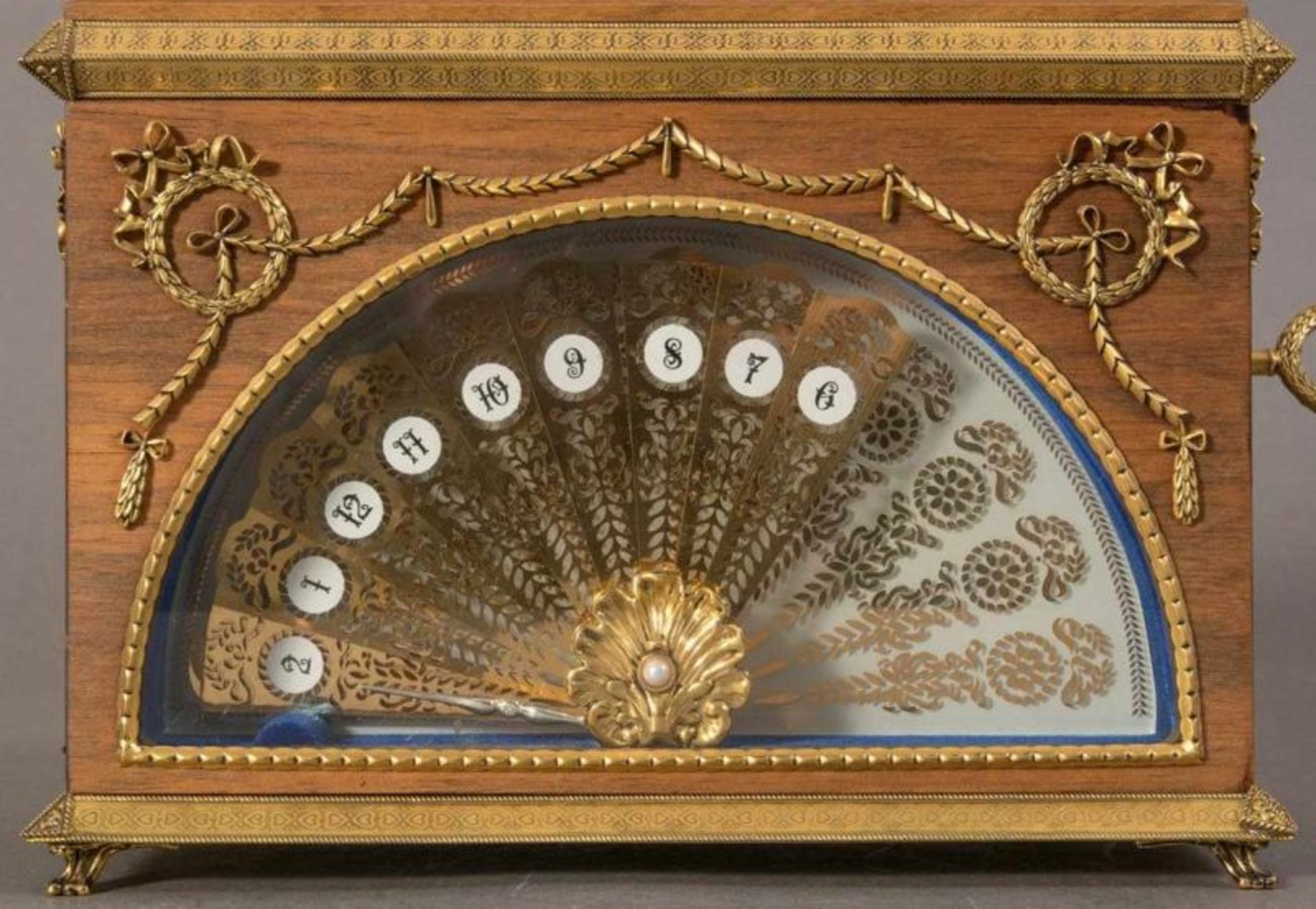 "The Imperial Fan Clock" - House of Igor Carl Faberge, Ausführung wohl Thwaites & Reed London - 1984 - Image 2 of 7