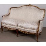 Elegantes Sofa, zweisitzig, Stil Louis XV, italienisches Stilmöbel des 20./21. Jhds. von Anselmo