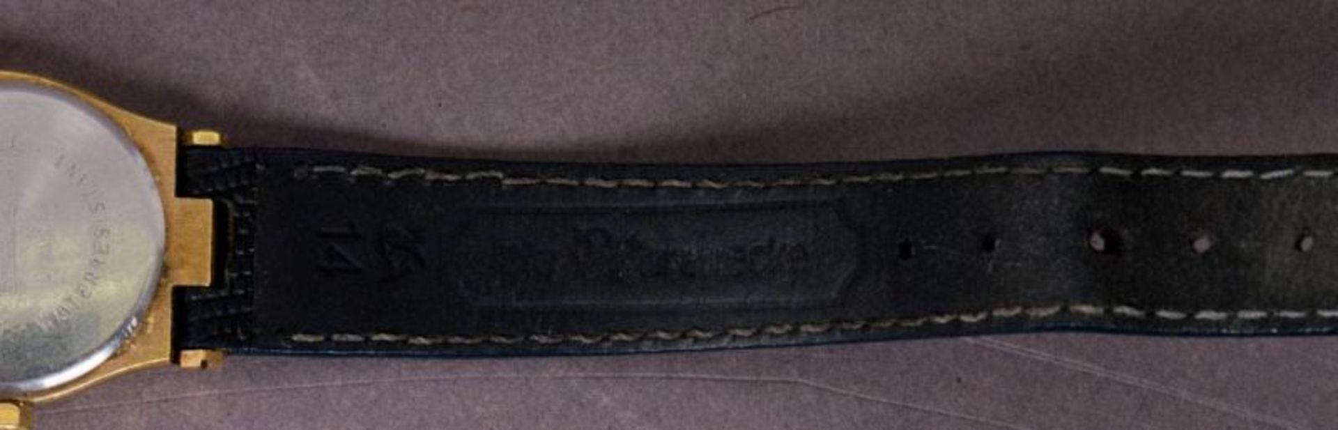 "Etienne Aigner", Damenarmbanduhr, Lederarmband, Quartzwerk, ungeprüft. - Bild 6 aus 6