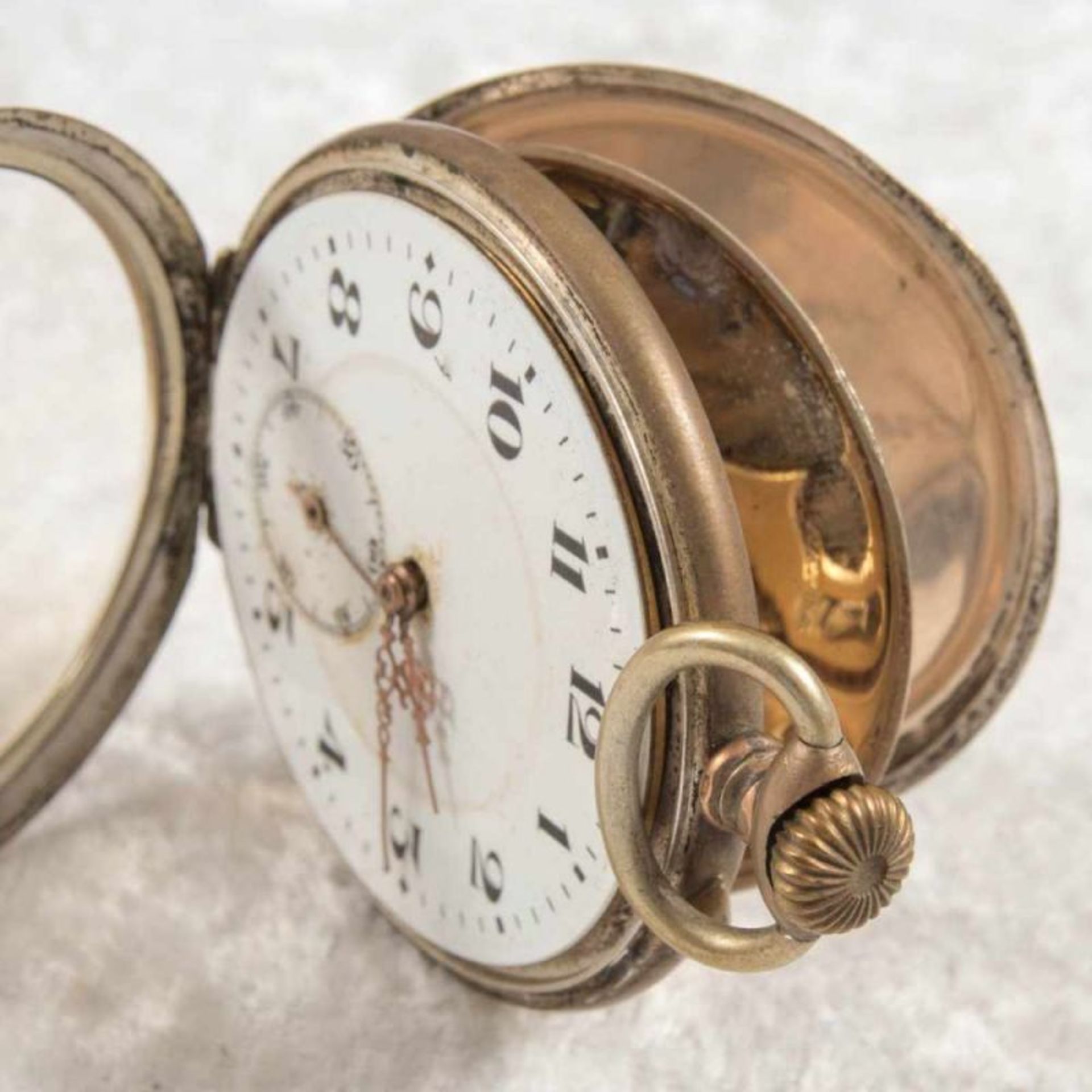 2 alte/antike Taschenuhren. Silbergehäuse, ungeprüft. - Bild 14 aus 20