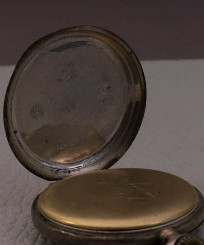 4teiliges Konvolut versch. Alter & antiker Uhren, 3 Taschenuhren & 1 frühe Armbanduhr, alle - Image 7 of 10