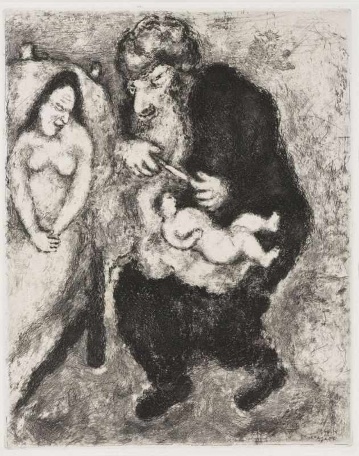 Chagall, Marc 1887 Witebsk - 1985 St. Paul de Vence Bible. 1956 Tériade Editeur, Paris. 2 Bände - Bild 15 aus 16