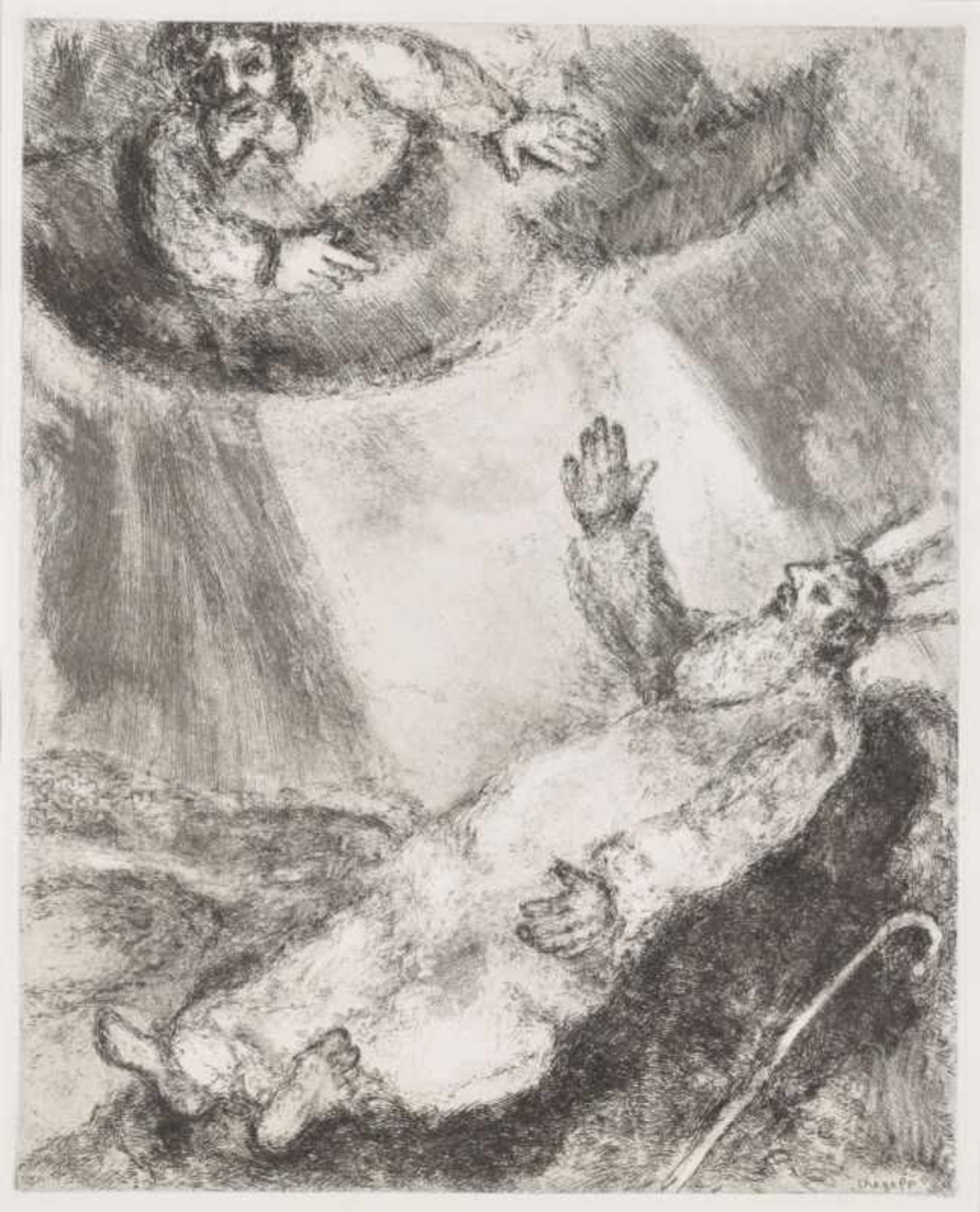 Chagall, Marc 1887 Witebsk - 1985 St. Paul de Vence Bible. 1956 Tériade Editeur, Paris. 2 Bände - Bild 5 aus 16