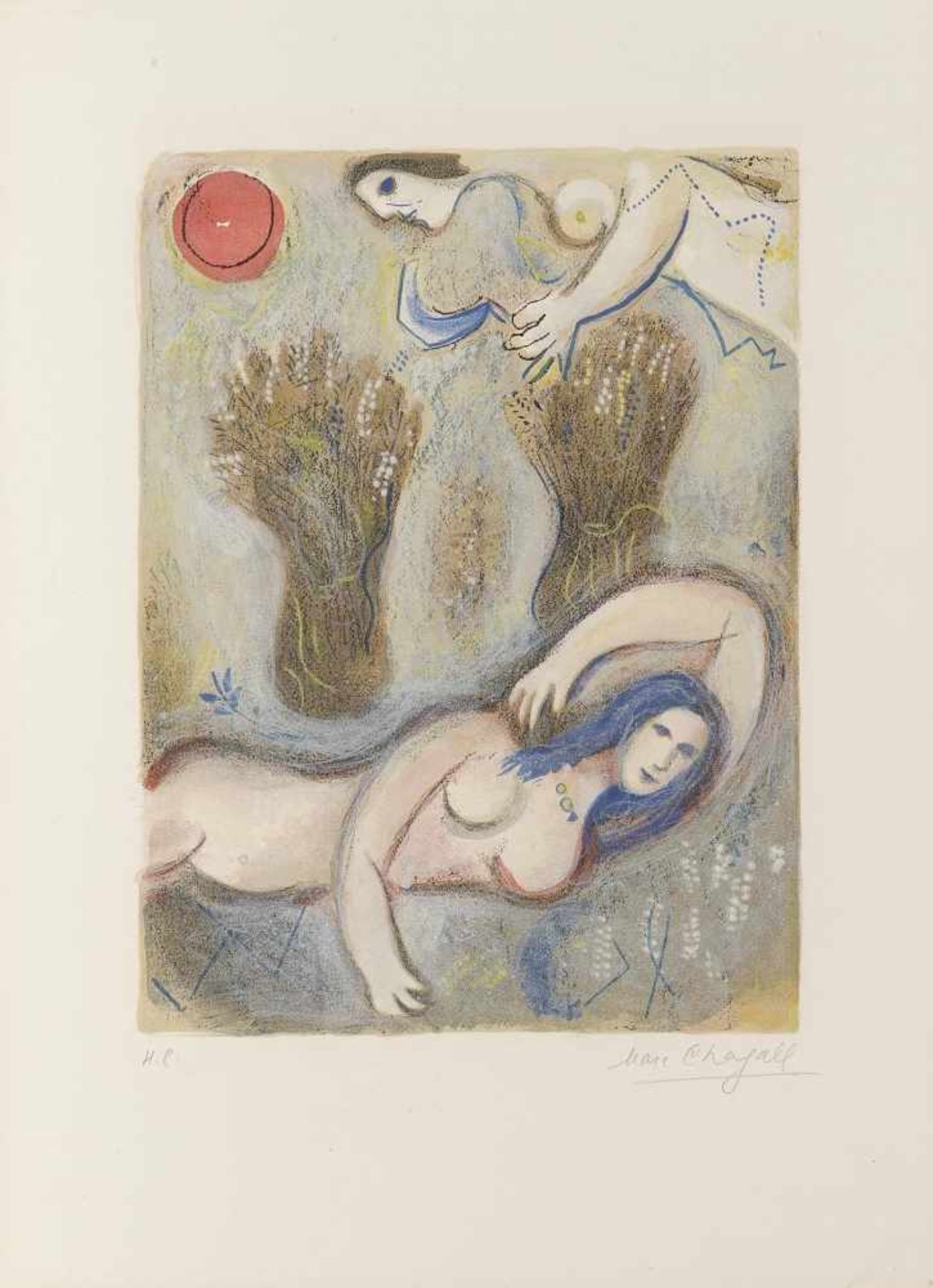 Chagall, Marc 1887 Witebsk - 1985 St. Paul de Vence Dessins pour la Bible (Illustrationen für die - Bild 2 aus 5