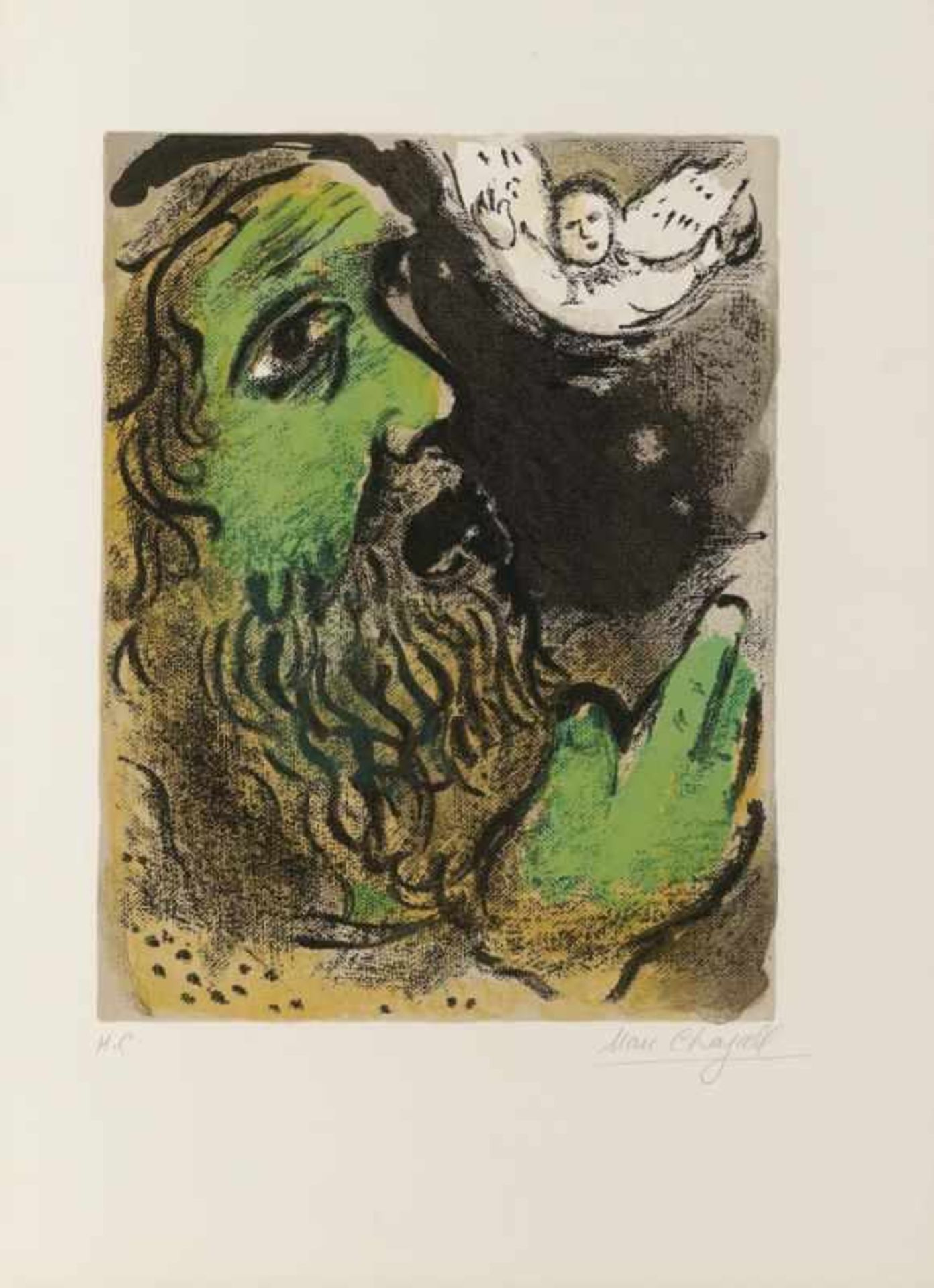Chagall, Marc 1887 Witebsk - 1985 St. Paul de Vence Dessins pour la Bible (Illustrationen für die - Bild 3 aus 5