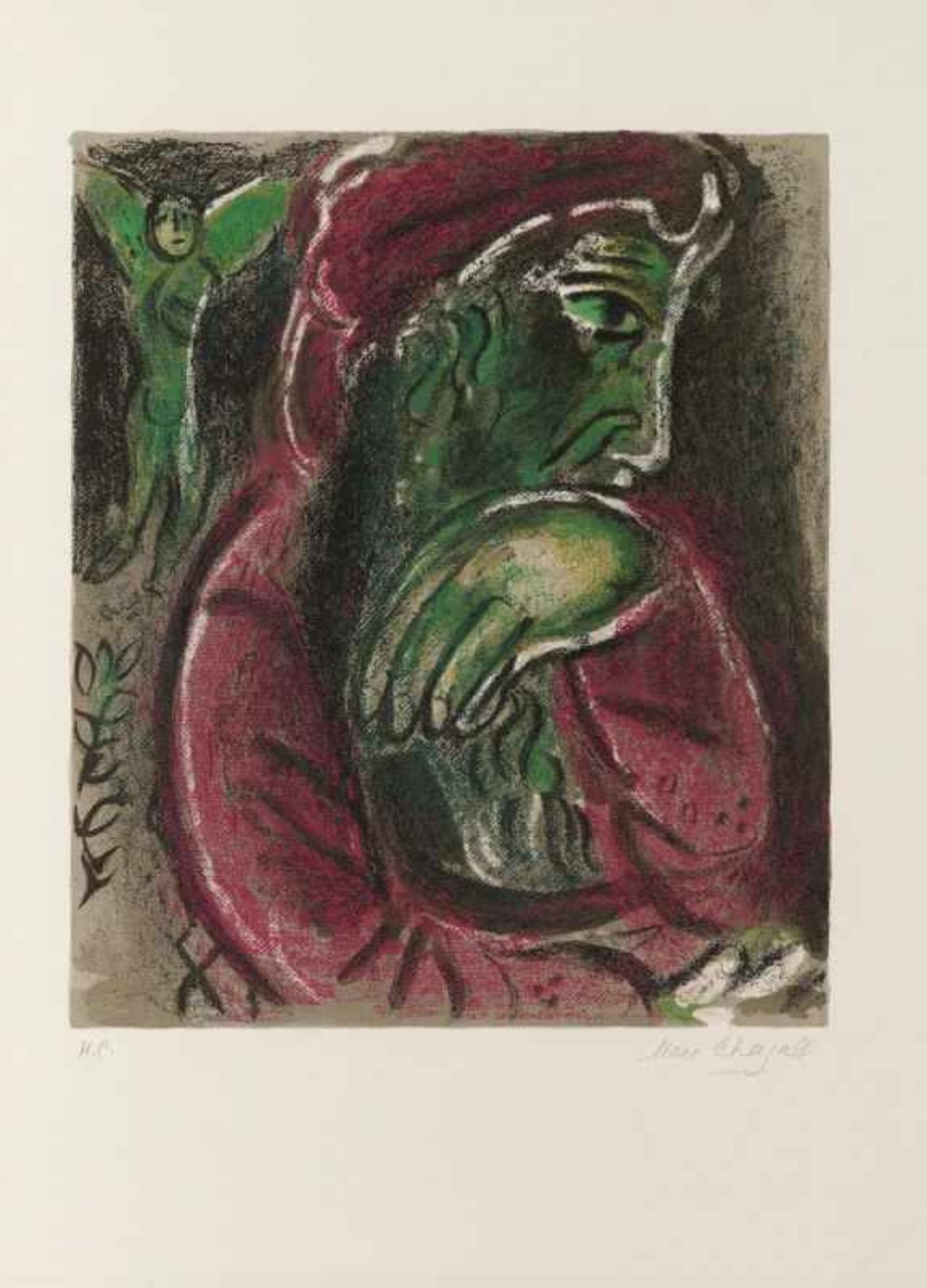 Chagall, Marc 1887 Witebsk - 1985 St. Paul de Vence Dessins pour la Bible (Illustrationen für die - Bild 4 aus 5