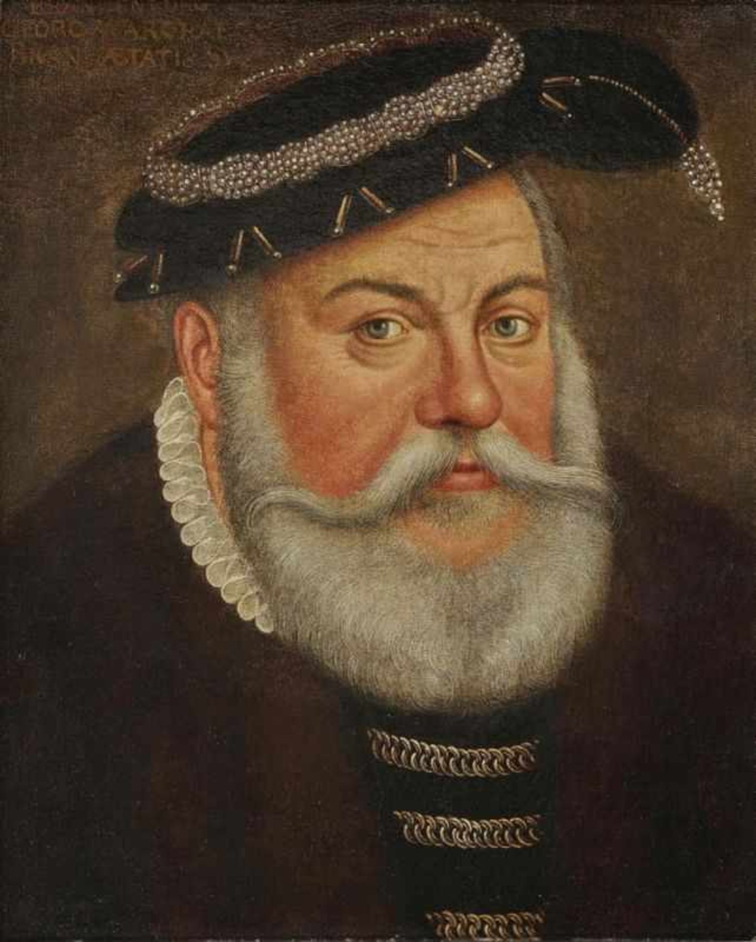 Cranach d. J., Lucas 1515 Wittenberg - 1586 Weimar, Nachfolge Georg der Fromme Markgraf von