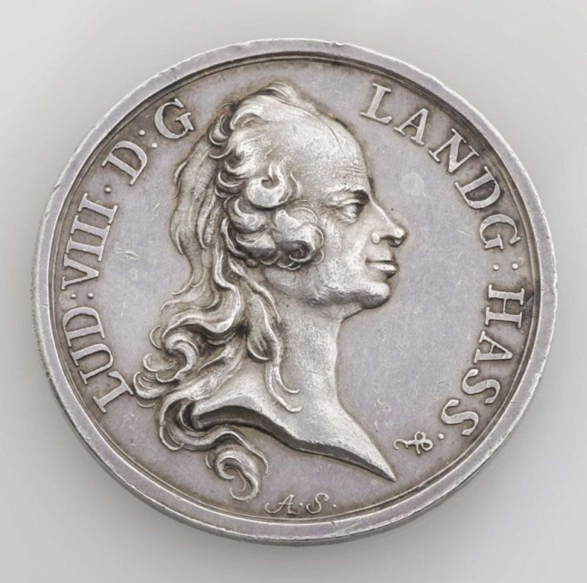 Münze. Jagdtaler. o.J. Um 1750. Stempel von Anton Schäfer. Feine Patina. Winzige Randfehler und