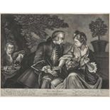 Ridinger, Johann Elias1698 Ulm - 1767 Augsburg"Caffee und Chocolata" - "Thee und Taback"Zwei