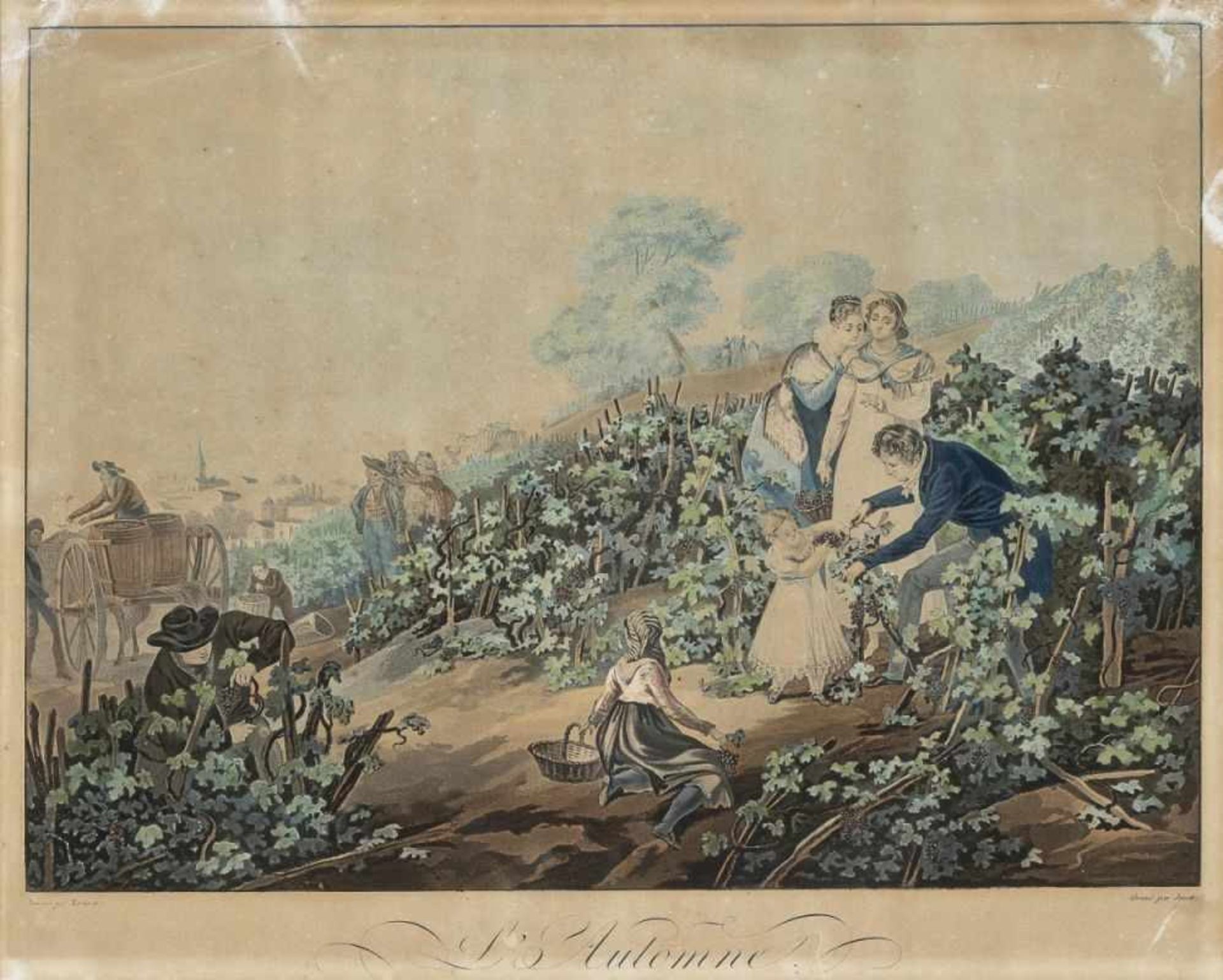 Jazet, Jean-Pierre Marie1788 Paris - 1871 ebendaLe Printemps - L'Été - L'Automne - L'HiverVier - Bild 3 aus 8