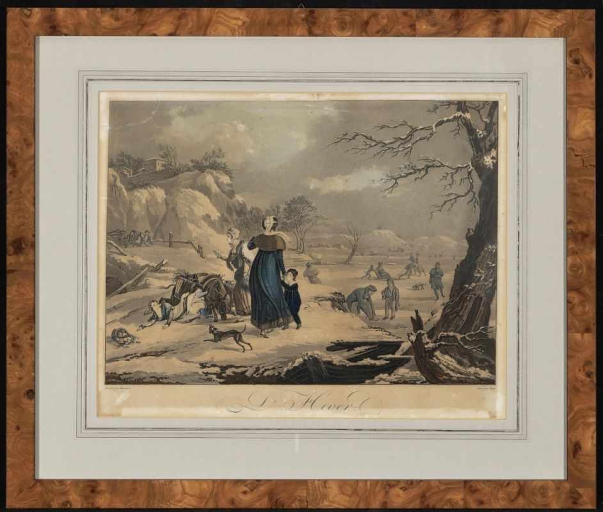 Jazet, Jean-Pierre Marie1788 Paris - 1871 ebendaLe Printemps - L'Été - L'Automne - L'HiverVier - Bild 8 aus 8