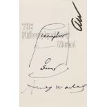Warhol, Andy1928 Pittsburgh - 1987 New YorkCampbell Soup Gelegenheitszeichnung in Filzstift auf