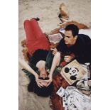 Goldin, Nan1953 Washington - lebt in New York"C.L. and Max on the beach, Truro, MA 1976". 2006C-