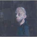 Rustin, Jean1928 Montigny-lès-Metz, Département Moselle - 2013 Paris(Selbst-) Porträt. 1993 Öl auf