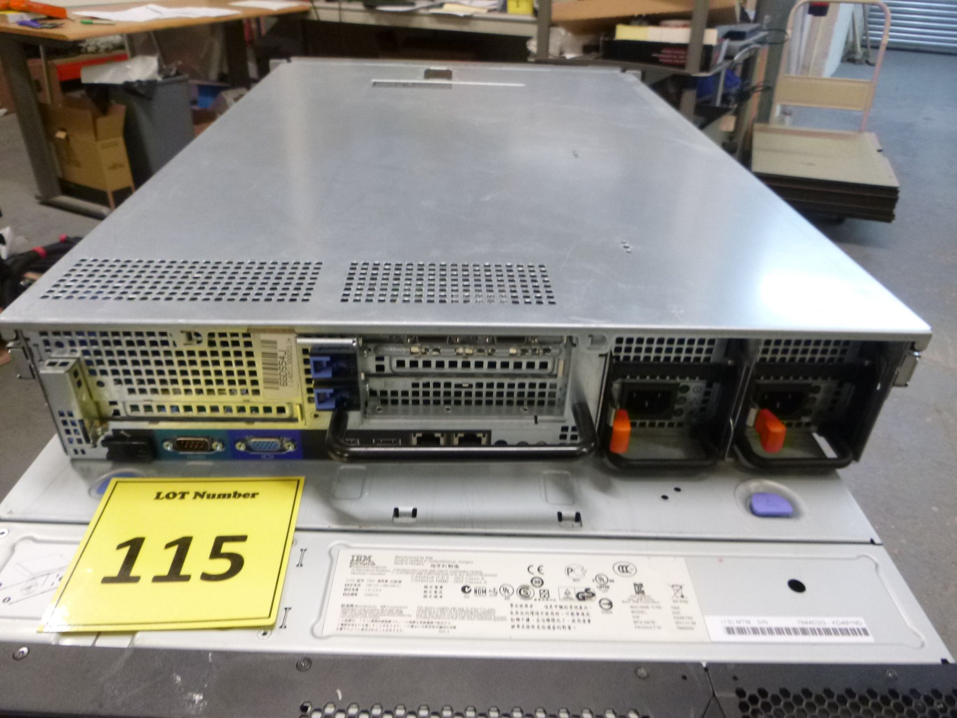 DELL POWEREDGE 2950 2U RACKMOUNT FILESERVER, 2 X QUAD CORE 2.66GHZ (E5430), 16GB RAM, 4 X 73GB & 2 X