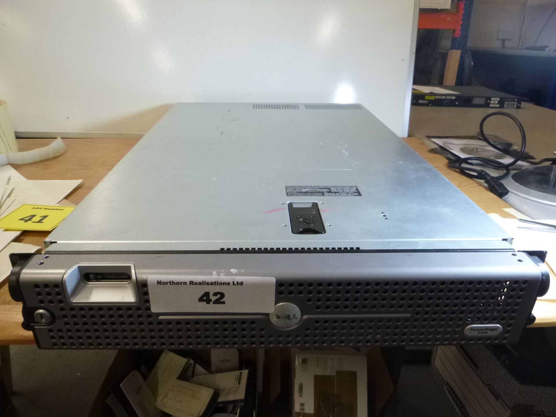 DELL POWEREDGE 2950 2U RACKMOUNT FILESERVER, 2 X QUAD CORE 2.83GHZ (E5440), 36GB RAM, 4 X 146GB 3.5"