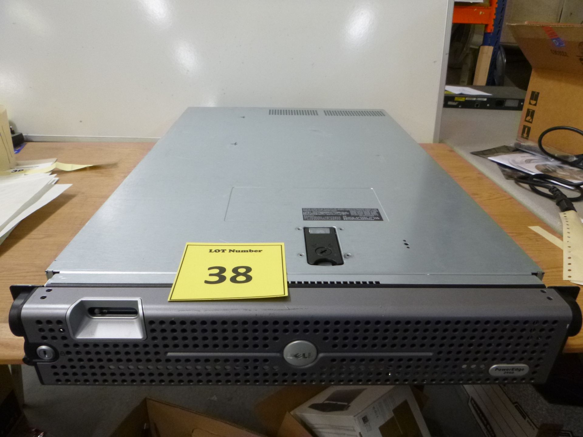 DELL POWEREDGE 2950 2U RACKMOUNT FILE SERVER. QUAD CORE 2.5GHZ (E5420), 4GB RAM, 2 X 73GB & 4 X