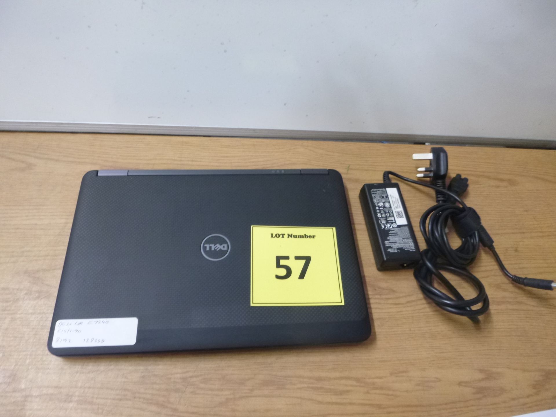 DELL LATITUDE E7240 LAPTOP. CORE i5 1.9 GHZ PROCESSOR, 8GB RAM, 128GB SOLID STATE HDD. WITH PSU & W8 - Image 2 of 2