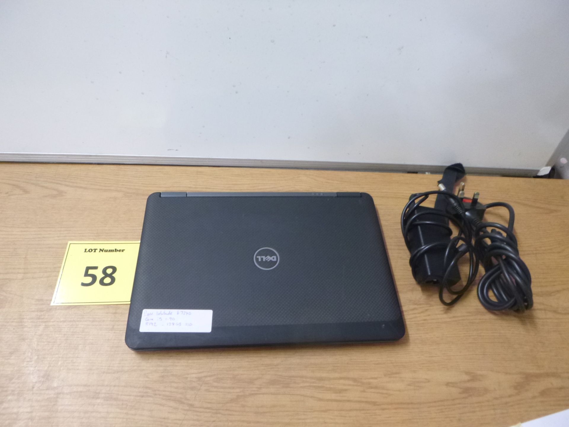 DELL LATITUDE E7240 LAPTOP. CORE i5 1.9 GHZ PROCESSOR, 8GB RAM, 128GB SOLID STATE HDD. WITH PSU & W8 - Image 2 of 2