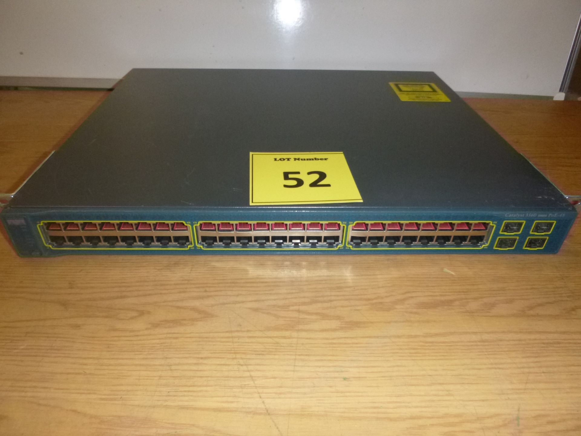 CISCO CATALYST 3560 SERIES PoE48. MODEL WS-3560-48PS-S V04