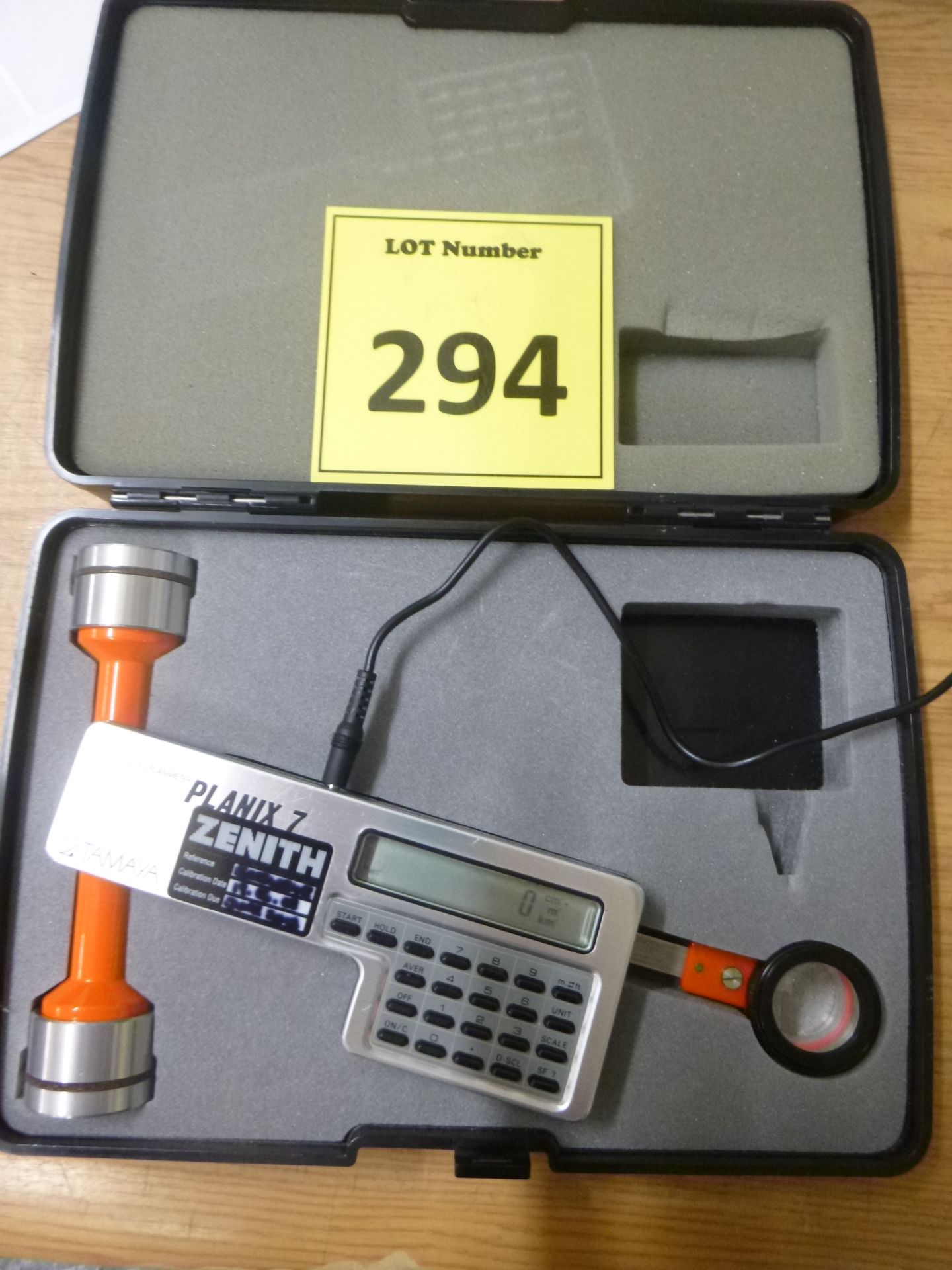 PLANIX 7 TAMAYA DIGITAL PLANIMETER IN CARRY CASE - Bild 2 aus 3