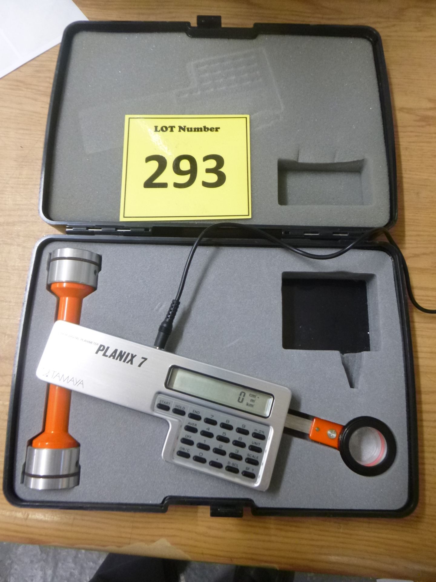 PLANIX 7 TAMAYA DIGITAL PLANIMETER IN CARRY CASE - Bild 2 aus 3