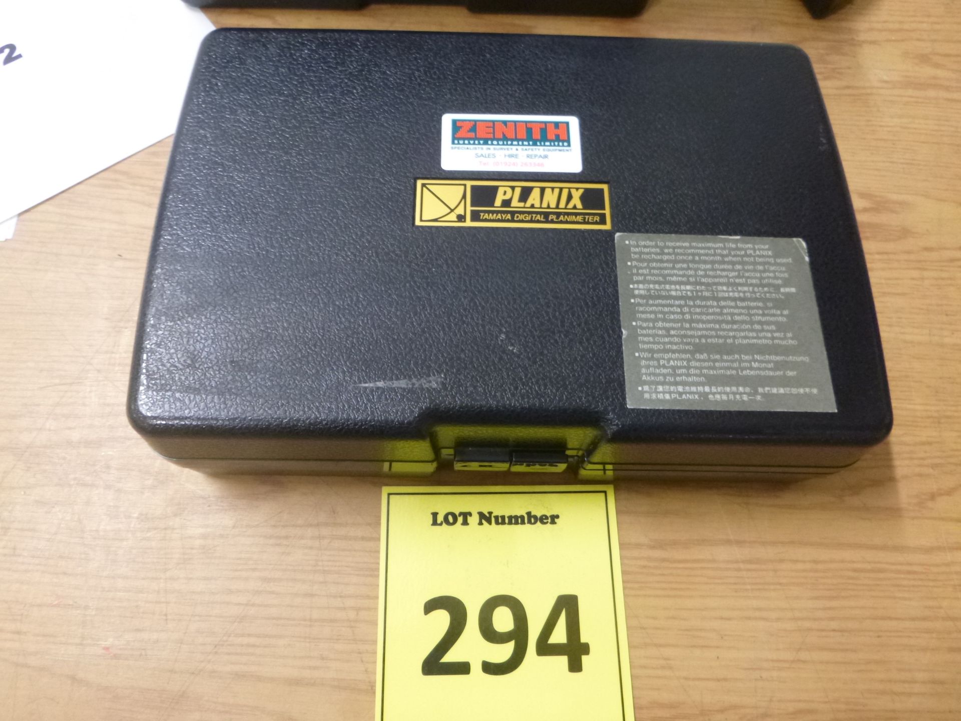 PLANIX 7 TAMAYA DIGITAL PLANIMETER IN CARRY CASE - Bild 3 aus 3