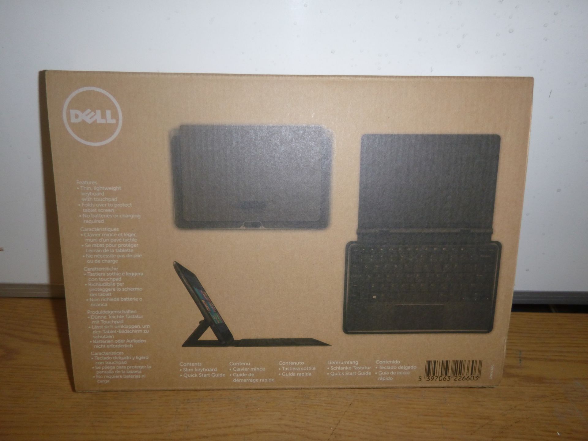 DELL SLIM TABLET KEYBOARD FOR DELL VENUE 11 PRO 5130/7130/7139 TABLET. BOXED